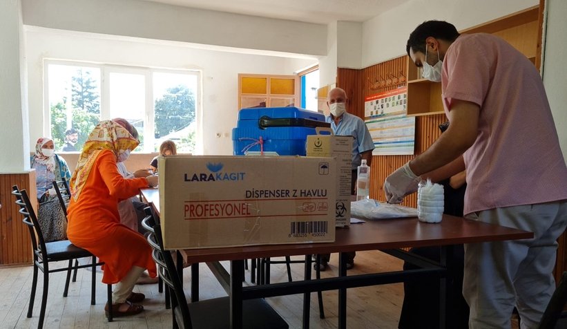 Sakarya'da maviye ulaşmak için aşı seferberliği