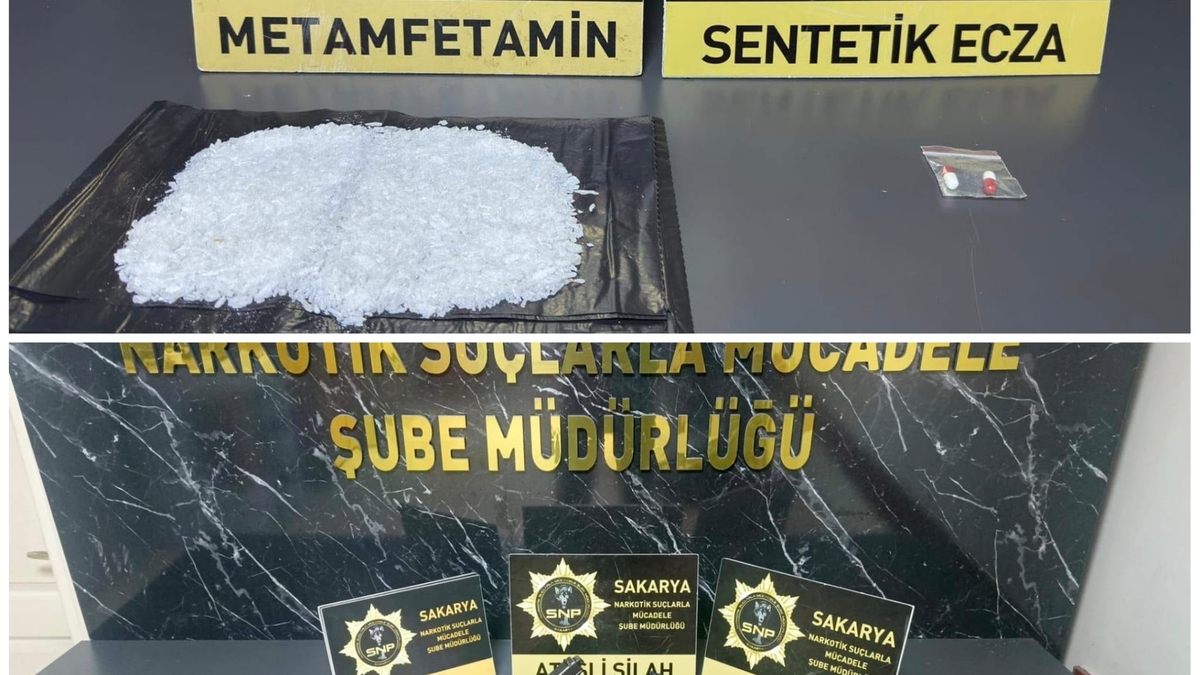 Sakarya'da narkotik operasyonu