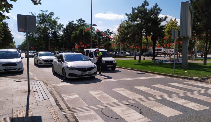 Sakarya'da öncelik yayanın uygulaması