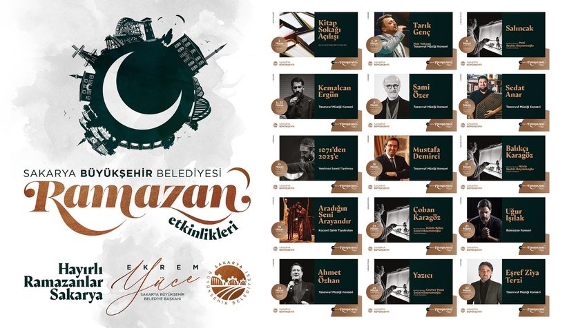 Sakarya'da Ramazan dolu dolu geçecek