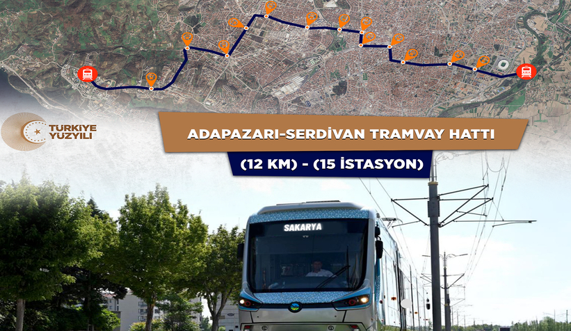 Sakarya'da raylı sistem, yazlık kavşağı ve metrobüste son durum