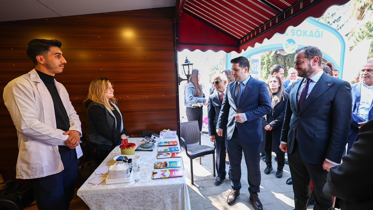 Sakarya'da Sağlık Sokağı açıldı