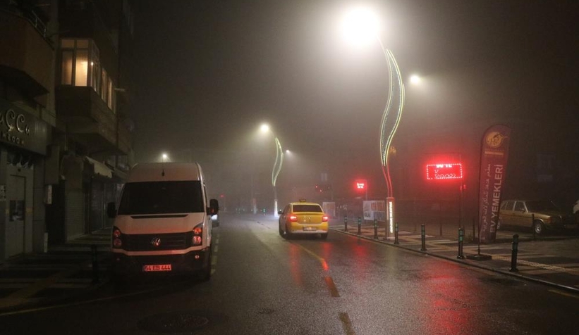Sakarya'da sis etkili oldu, görüş mesafesi 5 metreye kadar düştü