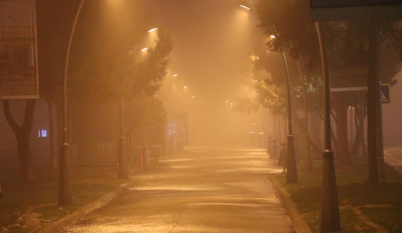 Sakarya'da sis etkili oldu, görüş mesafesi 5 metreye kadar düştü