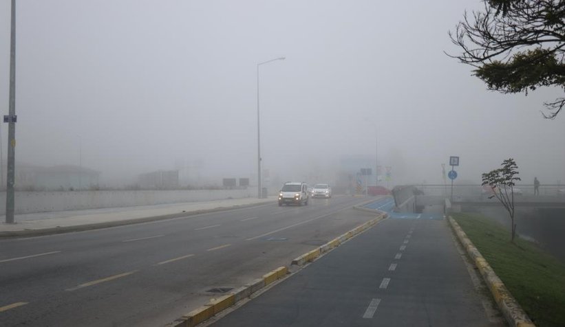 Sakarya'da sis etkili oldu