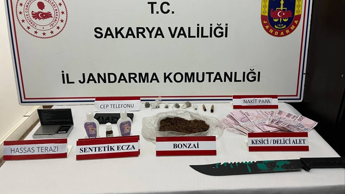 Sakarya'da torbacı operasyonu