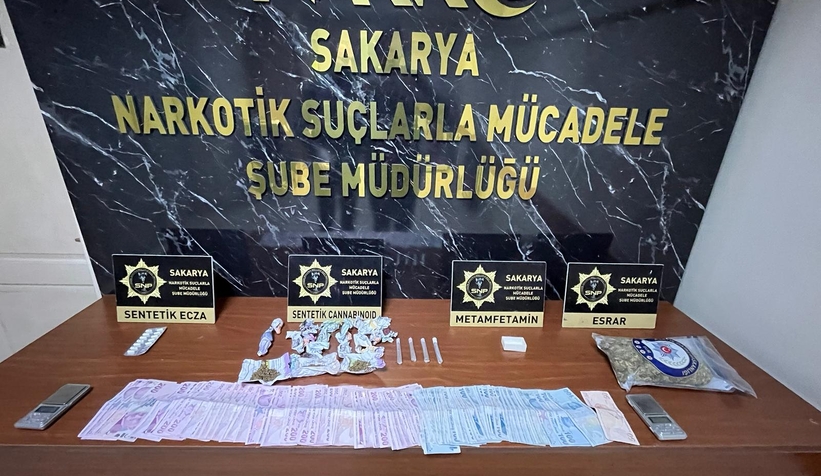 Sakarya'da uyuşturucu operasyonu: 15 kişi gözaltı