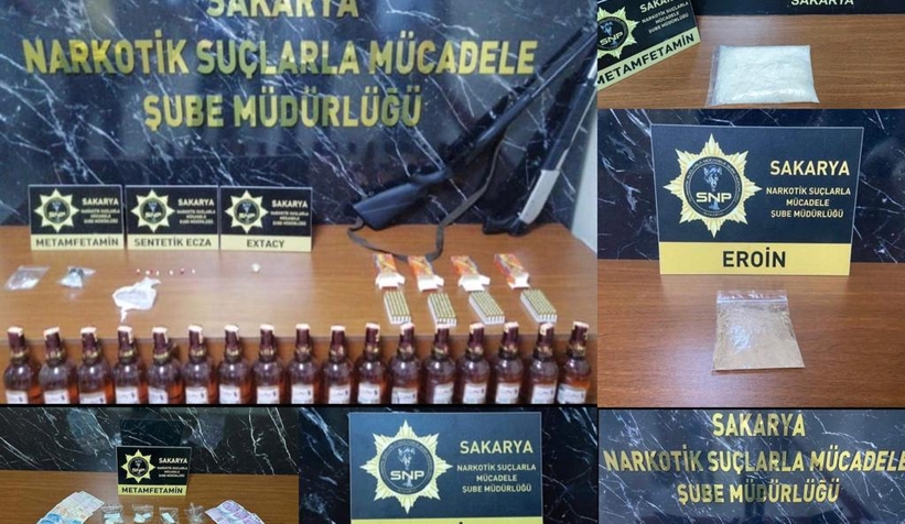 Sakarya'da uyuşturucuya büyük darbe