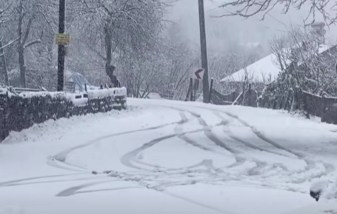 Sakarya'da yüksek kesimlerde kar etkili oluyor