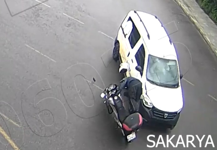 Sakarya'daki kazalar böyle görüntülendi