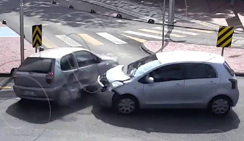 Sakarya'daki kazalar böyle görüntülendi