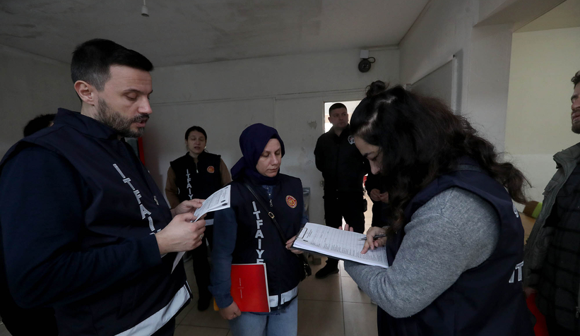 Sakarya'daki öğrenci yurtlarında yangın denetimi