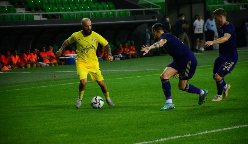 Sakarya'daki Şampiyonlar Ligi maçında Maribor tur atladı