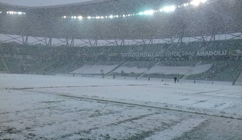 Sakarya'dan kar manzaraları