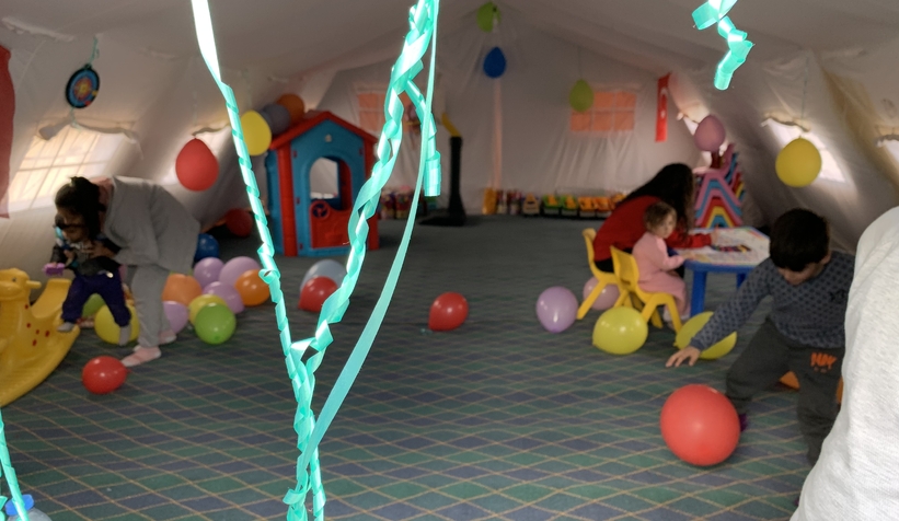 Sakarya'dan Maraş'a giden müftülük personeli yardım için çalışıyor