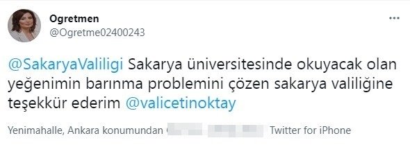 Sakarya geçici barınmada örnek oldu