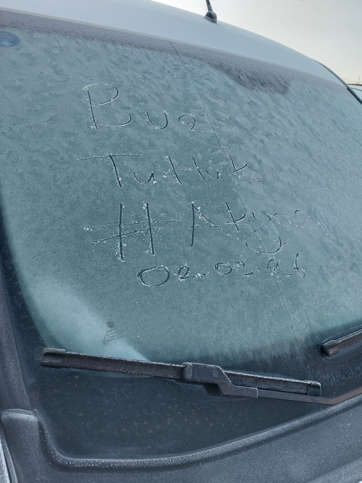 Sakarya güne böyle uyandı; Buz kesti