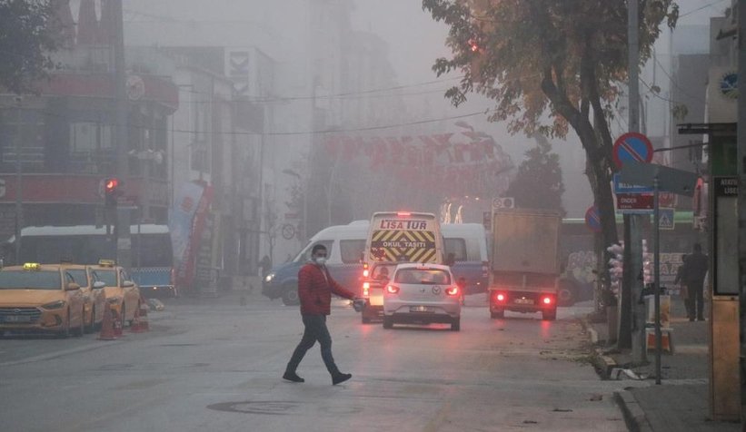 Sakarya güne sisle uyandı