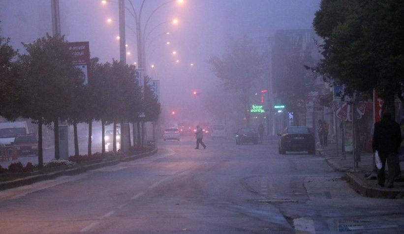 Sakarya güne sisle uyandı