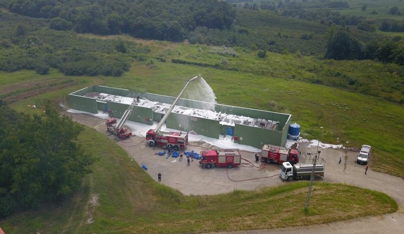 Sakarya itfaiyesi 7 bin 337 olaya müdahale etti