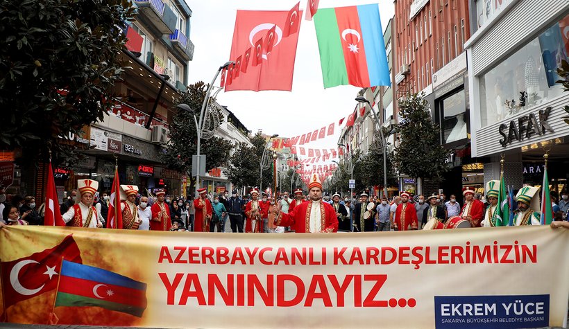 Sakarya kardeş Azerbaycan'ın yanında