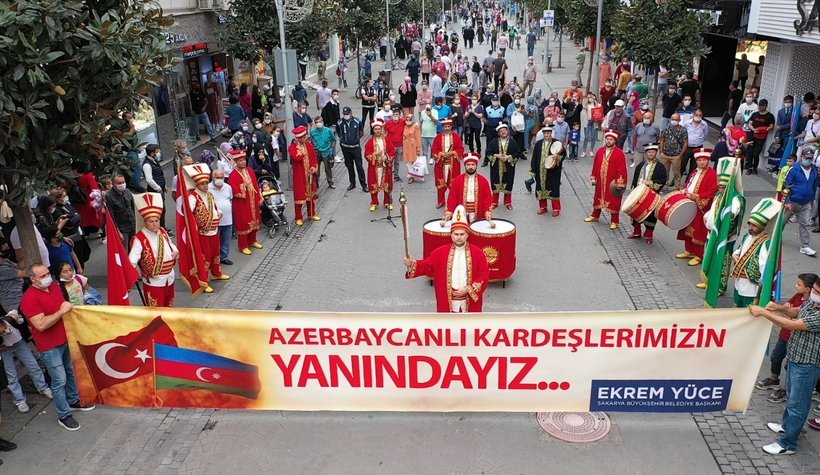 Sakarya kardeş Azerbaycan'ın yanında