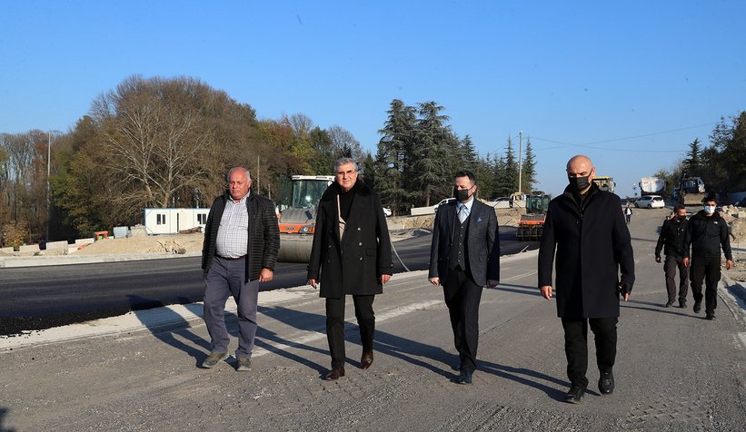 Sakarya Köprülü Kavşağı çift yönlü olarak trafiğe açılıyor