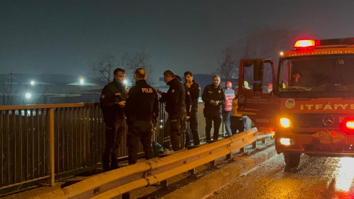 Sakarya Köprüsü'nde intihar girişimi