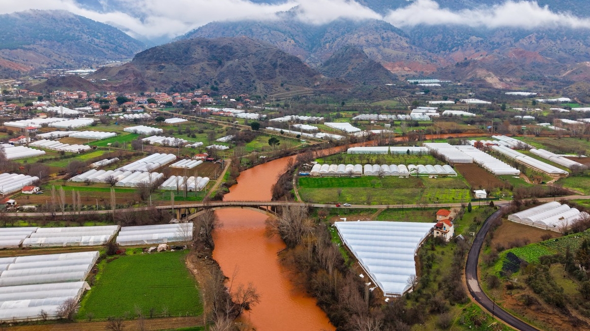 Sakarya Nehri kahverengiye döndü!