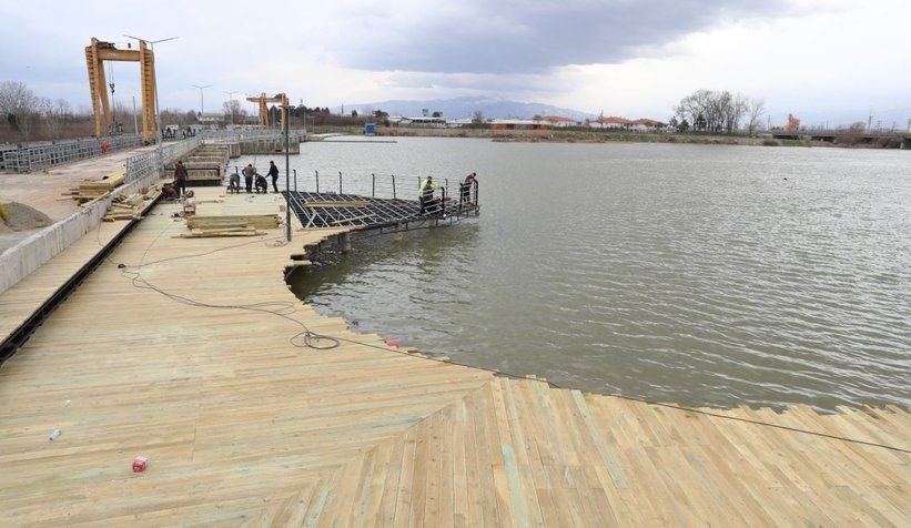 Sakarya Nehri kıyısında rekreasyon projesi başladı