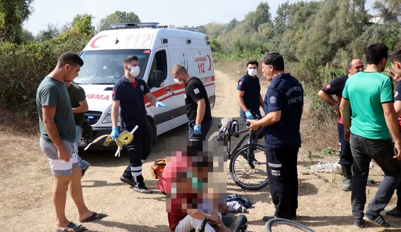 Sakarya Nehri'nde facia 4 çocuk kurtarıldı biri kayıp