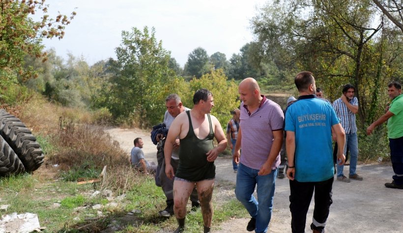 Sakarya Nehri'nde facia 4 çocuk kurtarıldı biri kayıp