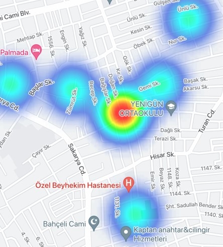 Sakarya'nın korona haritasında son durum
