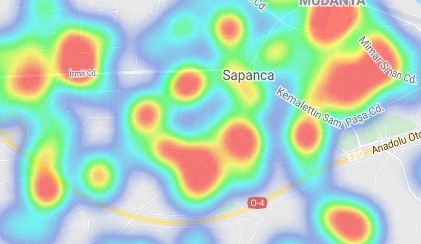 Sakarya'nın korona haritasında son durum