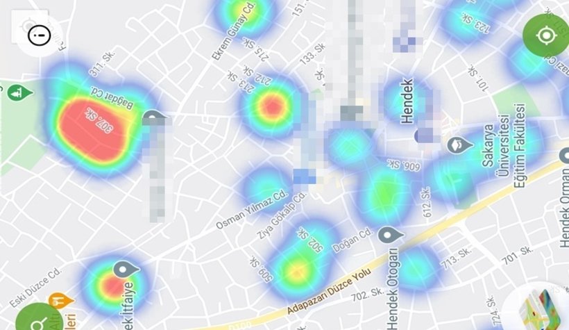 Sakarya'nın korona haritasında son durum