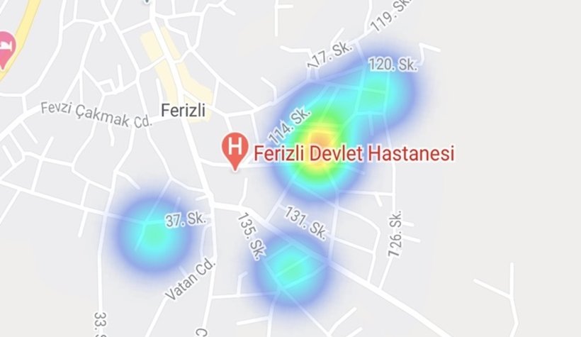 Sakarya'nın korona haritasında son durum