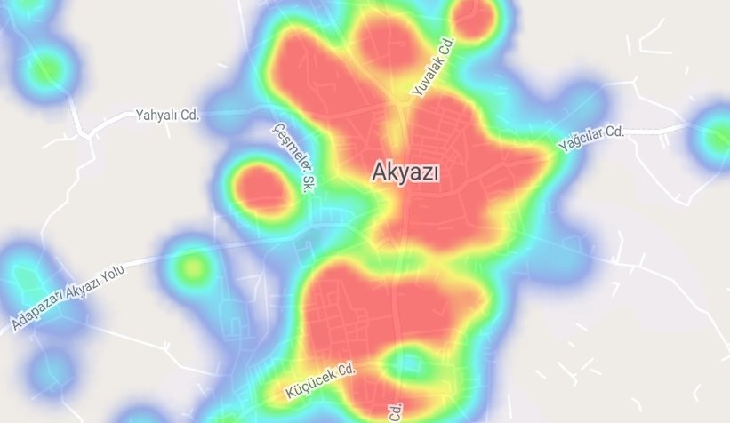 Sakarya'nın korona haritasında son durum