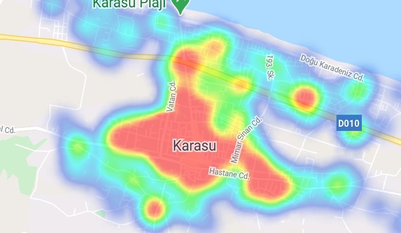 Sakarya'nın korona haritasında son durum