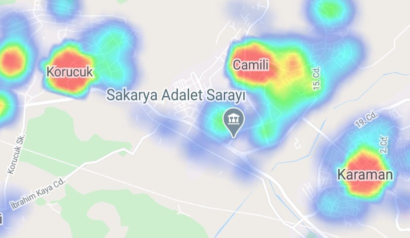 Sakarya'nın korona haritasında son durum