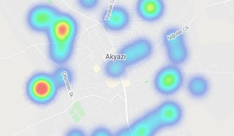 Sakarya'nın korona haritasında son durum