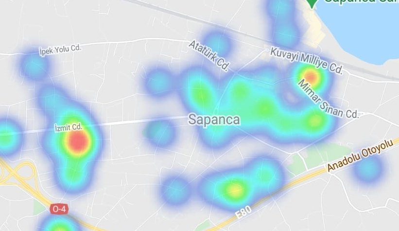 Sakarya'nın korona haritasında son durum