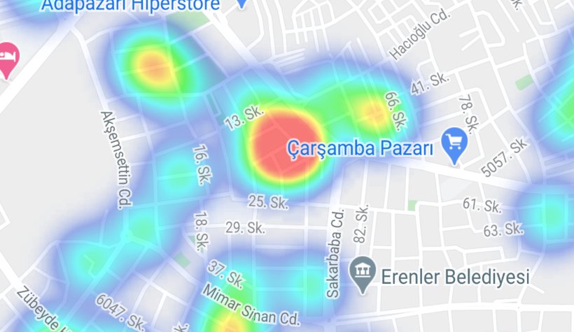 Sakarya'nın koronavirüs haritasında son durum