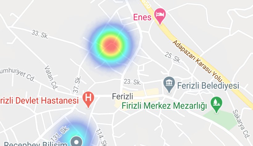 Sakarya'nın koronavirüs haritasında son durum