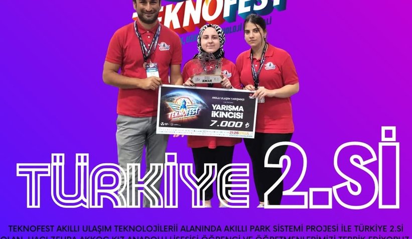 Sakarya'nın mucitleri TEKNOFEST'te birinci oldu
