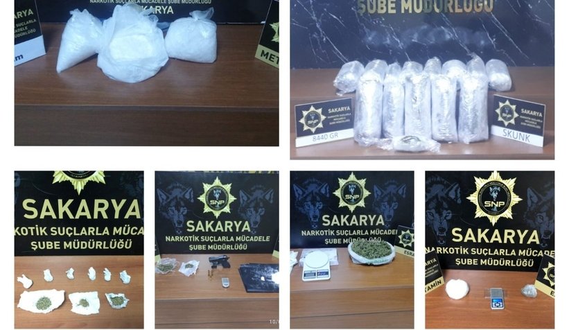 Sakarya'nın Şubat ayı narkotik raporu