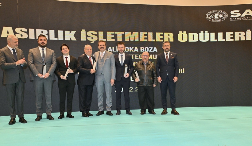 Sakarya'nın Yıldızları Ödüllendirildi