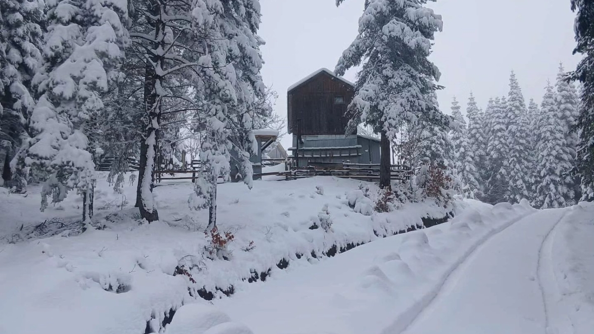 Sakarya'nın yükseklerinde kar kalınlığı yarım metreye ulaştı