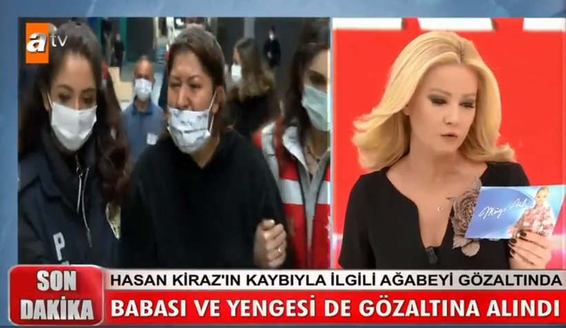 Sakarya polisinden Müge Anlı canlı yayınında iki gözaltı daha