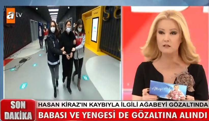 Sakarya polisinden Müge Anlı canlı yayınında iki gözaltı daha