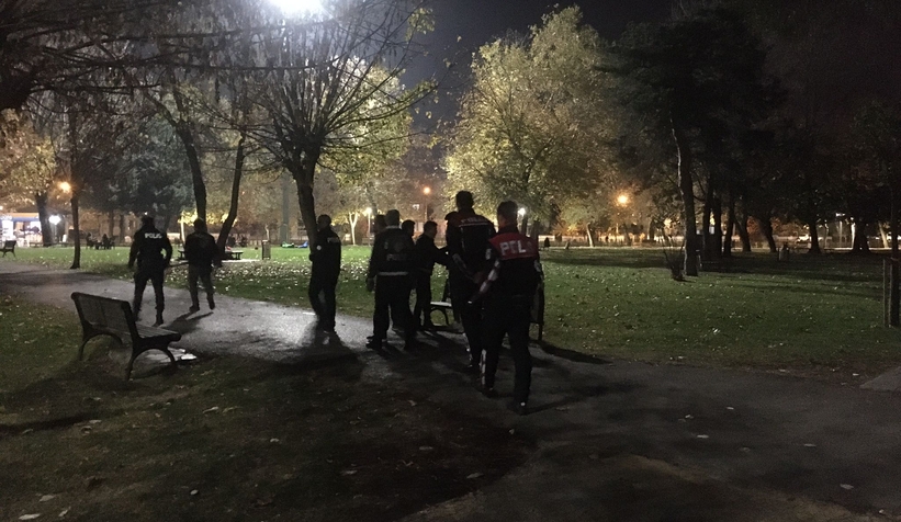 Sakarya polisinden parklar ve metruk evlere yönelik uygulama